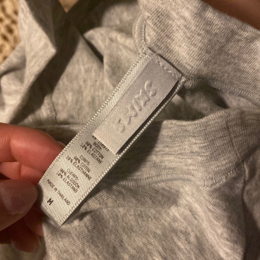 Skims Stretch Cotton Jersey Mock Neck Tank